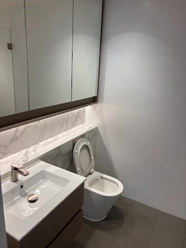 Completed residential cleaning job — bathroom or interior detail by Pro-Excellent Cleaning Services